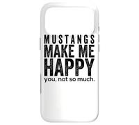 Custodia per iPhone 17 Pro Max Mustang Make Me Happy You, un regalo a forma di cavallo non tanto divertente