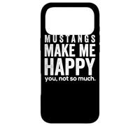 Custodia per iPhone 17 Pro Max Mustang mi rendono felice non sei molto divertente