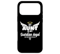 Custodia per iPhone 17 Pro Max My Aunt Is My Guardian Angel She Watches Over Me In Memory