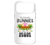 Custodia per iPhone 17 Pro Max My Favorite Bunnies Call Me Mum - Easter Bunny Ragazzi Ragazze