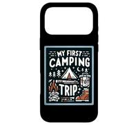 Custodia per iPhone 17 Pro Max My First Camping Trip -