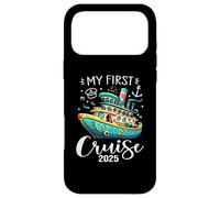 Custodia per iPhone 17 Pro Max My First Cruise 2025 Cute Family Vacation Cruising