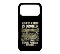 Custodia per iPhone 17 Pro Max My Give A Damn Is Broken Funny Retirement Fishing Dad