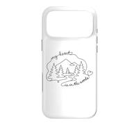 Custodia per iPhone 17 Pro Max My Heart Is In The Woods Forest Nature Enthusiast