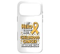 Custodia per iPhone 17 Pro Max My Hero Is Now My Angel Childhood Cancer Awareness Apparel