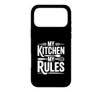 Custodia per iPhone 17 Pro Max My Kitchen My Rules - Citazione divertente per chef in cucina