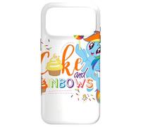 Custodia per iPhone 17 Pro Max My Little Pony Cake And Rainbow