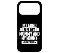 Custodia per iPhone 17 Pro Max My Mind On Mommy Parents Gift Mothers Day Graphic Design Art