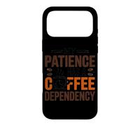Custodia per iPhone 17 Pro Max MY MOM HAS A COFFEE DEPENDENCY