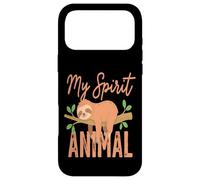 Custodia per iPhone 17 Pro Max My Spirit Animal Bradipo divertente carino