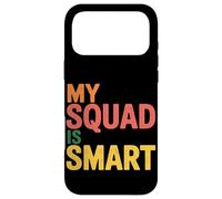 Custodia per iPhone 17 Pro Max My Squad Is Smart Gruppo di intelligence educativa -
