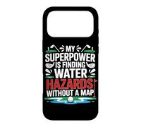 Custodia per iPhone 17 Pro Max MY SUPERPOWER IS FINDING WATER HAZARDS WITHOUT A MAP