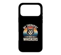 Custodia per iPhone 17 Pro Max My Therapist Has Whiskers