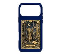 Custodia per iPhone 17 Pro Max Mystic Cat Tarocchi Card Art - Alta Sacerdotessa Felino
