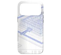 Custodia per iPhone 17 Pro Max Nan Madol Temple Blueprint Dinastia Saudeleur