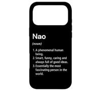 Custodia per iPhone 17 Pro Max Nao Definizione del nome Dizionario divertente