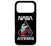 Custodia per iPhone 17 Pro Max NASA Artemis II Missione Patch Worm Logo