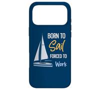 Custodia per iPhone 17 Pro Max Nato per navigare costretto a lavorare in barca a vela divertente