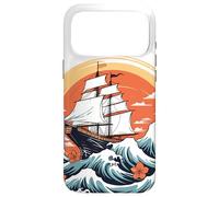 Custodia per iPhone 17 Pro Max Nave a vela con grafica a vele spiegate