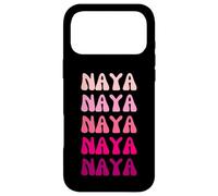 Custodia per iPhone 17 Pro Max Naya Retro Stack Design