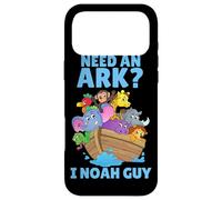 Custodia per iPhone 17 Pro Max Need An Ark I Noah Guy Divertente Bambini Christian Humor Gioco di parole Bibbia