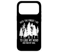 Custodia per iPhone 17 Pro Max Nella foresta vado, per perdere la testa e trovare la mia anima