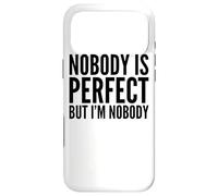 Custodia per iPhone 17 Pro Max Nessuno è perfetto ma io sono nessuno - Sarcasmo divertente