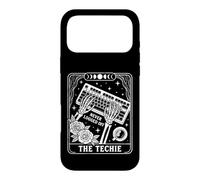 Custodia per iPhone 17 Pro Max Never Logged Off Techie Tarot Skeleton Coder Coffee