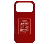 Custodia per iPhone 17 Pro Max New York City Broadway NYC Teatro musicale Città turistica