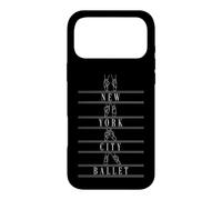 Custodia per iPhone 17 Pro Max New York Vintage Retro Style Design Ballet Dancing