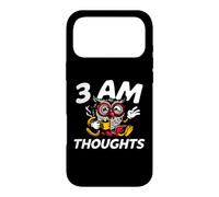 Custodia per iPhone 17 Pro Max Night Owl Overthinker 3 AM Thoughts Coffee