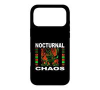 Custodia per iPhone 17 Pro Max Nights Owl Gamer Nocturnal Chaos Coffee Lover