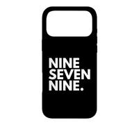 Custodia per iPhone 17 Pro Max NINE SEVEN NINE Codice area 979 College Station TX Texas Stati Uniti d'America