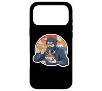 Custodia per iPhone 17 Pro Max Ninja Eating Ramen Noodles Lover Traditional Japanese Art