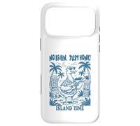 Custodia per iPhone 17 Pro Max No Brain Just Honk Divertente Goose Meme Joke Hawaii Amante