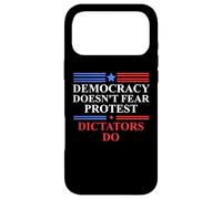 Custodia per iPhone 17 Pro Max No Kings America Democracy Doesn't Fear Protest Dictators Do