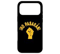 Custodia per iPhone 17 Pro Max No Pasaran They Shall Not Pass Raised Fist Resistere Anti Trump