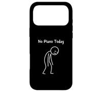 Custodia per iPhone 17 Pro Max No Piano Today - Tastiera pianista amante del pianoforte