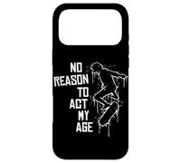 Custodia per iPhone 17 Pro Max No Reason To Act My Age! Old School Urban Street Art Skater