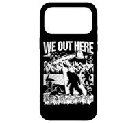 Custodia per iPhone 17 Pro Max Noi Fuori Qui America Mostri Bigfoot Mothman Alieni Criptidi