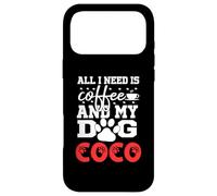 Custodia per iPhone 17 Pro Max Nome Cane Coco Life Is Better With My Dog Named Coco