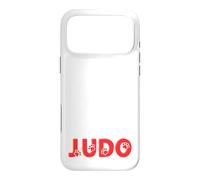 Custodia per iPhone 17 Pro Max Nome del cane Judo All i Need is Coffee My Dog Named Judo