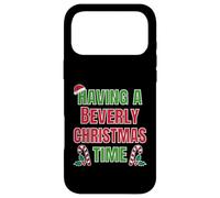 Custodia per iPhone 17 Pro Max Nome per la riunione di famiglia Having A Beverly Christmas Time