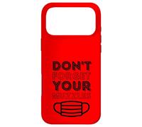 Custodia per iPhone 17 Pro Max Non dimenticare le museruole - Teoria della cospirazione della maschera anti-viso