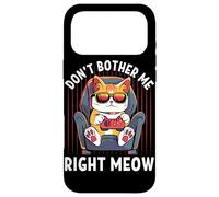 Custodia per iPhone 17 Pro Max Non disturbarmi giusto miao