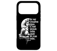 Custodia per iPhone 17 Pro Max Non ho paura. Sono nato per fare questo. Giovanna d'Arco francese