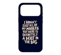 Custodia per iPhone 17 Pro Max non ho perso tutte le mie biglie ma c'è un buco nella borsa