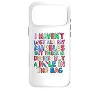 Custodia per iPhone 17 Pro Max non ho perso tutte le mie biglie ma c'è un buco nella borsa