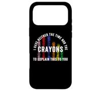 Custodia per iPhone 17 Pro Max Non ho tempo né pastelli per spiegarti questo