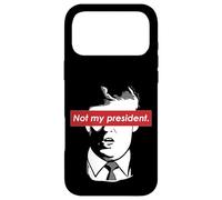 Custodia per iPhone 17 Pro Max Non il mio presidente Libertà di parola Critica del governo